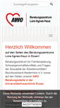 Mobile Screenshot of lore-agnes-haus.de